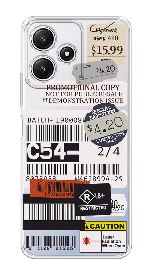 Чехол на Xiaomi Redmi 12 5G/12R/Poco M6 Pro 5G "Flight to Paris", Серый;бежевый, 319650-1
Чехол на Xiaomi Redmi 12 5G/12R/Poco M6 Pro 5G "Flight to Paris", Серый;бежевый, 319650-1