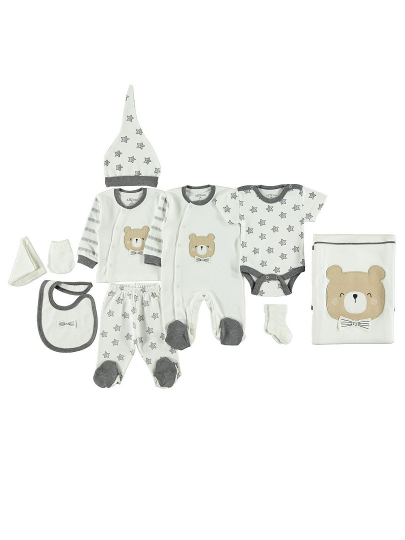 Комплект для малыша Aziz bebe 96D400257Y21 экрю 0-3 мес (доставка из-за рубежа), 96D400257Y21
Комплект для малыша Aziz bebe 96D400257Y21 экрю 0-3 мес (доставка из-за рубежа), 96D400257Y21