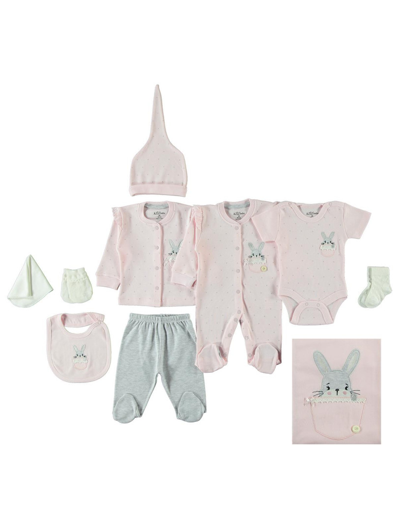 Комплект для малыша Aziz bebe 96D400261Y21 пудровый 0-3 мес (доставка из-за рубежа), 96D400261Y21
Комплект для малыша Aziz bebe 96D400261Y21 пудровый 0-3 мес (доставка из-за рубежа), 96D400261Y21