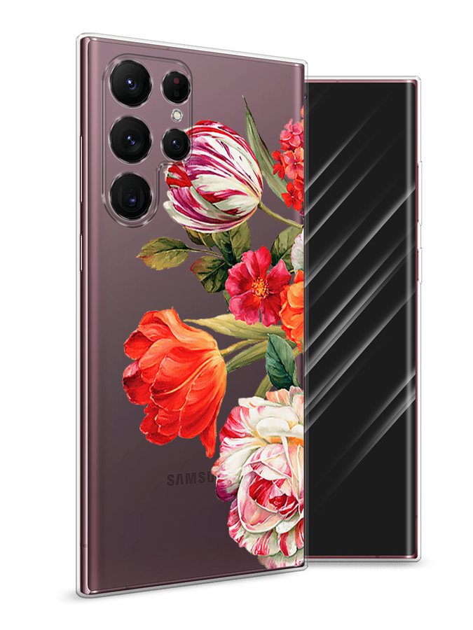 Чехол Awog на Samsung Galaxy S22 Ultra / Самсунг S22 Ultra "Весенний букет", Красный;розовый;зеленый, 2104050-8
Чехол Awog на Samsung Galaxy S22 Ultra / Самсунг S22 Ultra "Весенний букет", Красный;розовый;зеленый, 2104050-8