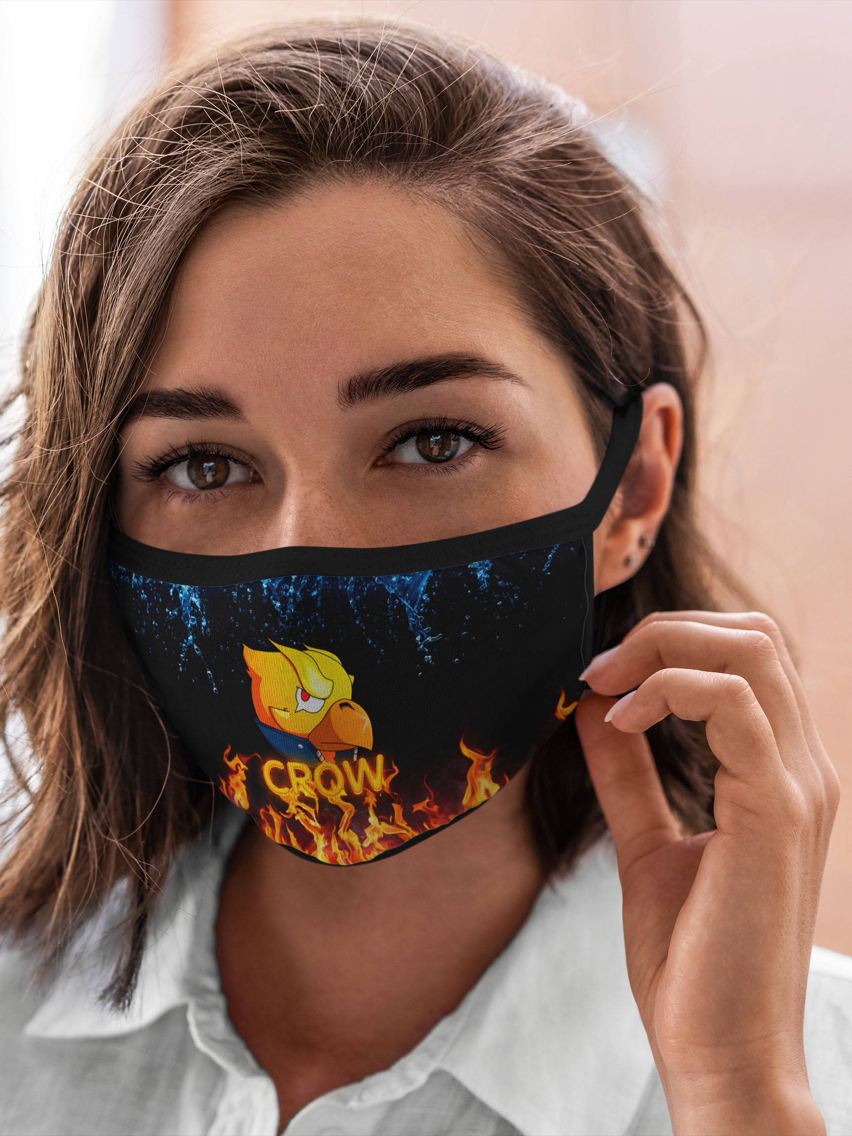 Многоразовая маска унисекс Burnettie Brawl Stars Crow, Разноцветный, Brawl Stars Crow
Многоразовая маска унисекс Burnettie Brawl Stars Crow, Разноцветный, Brawl Stars Crow