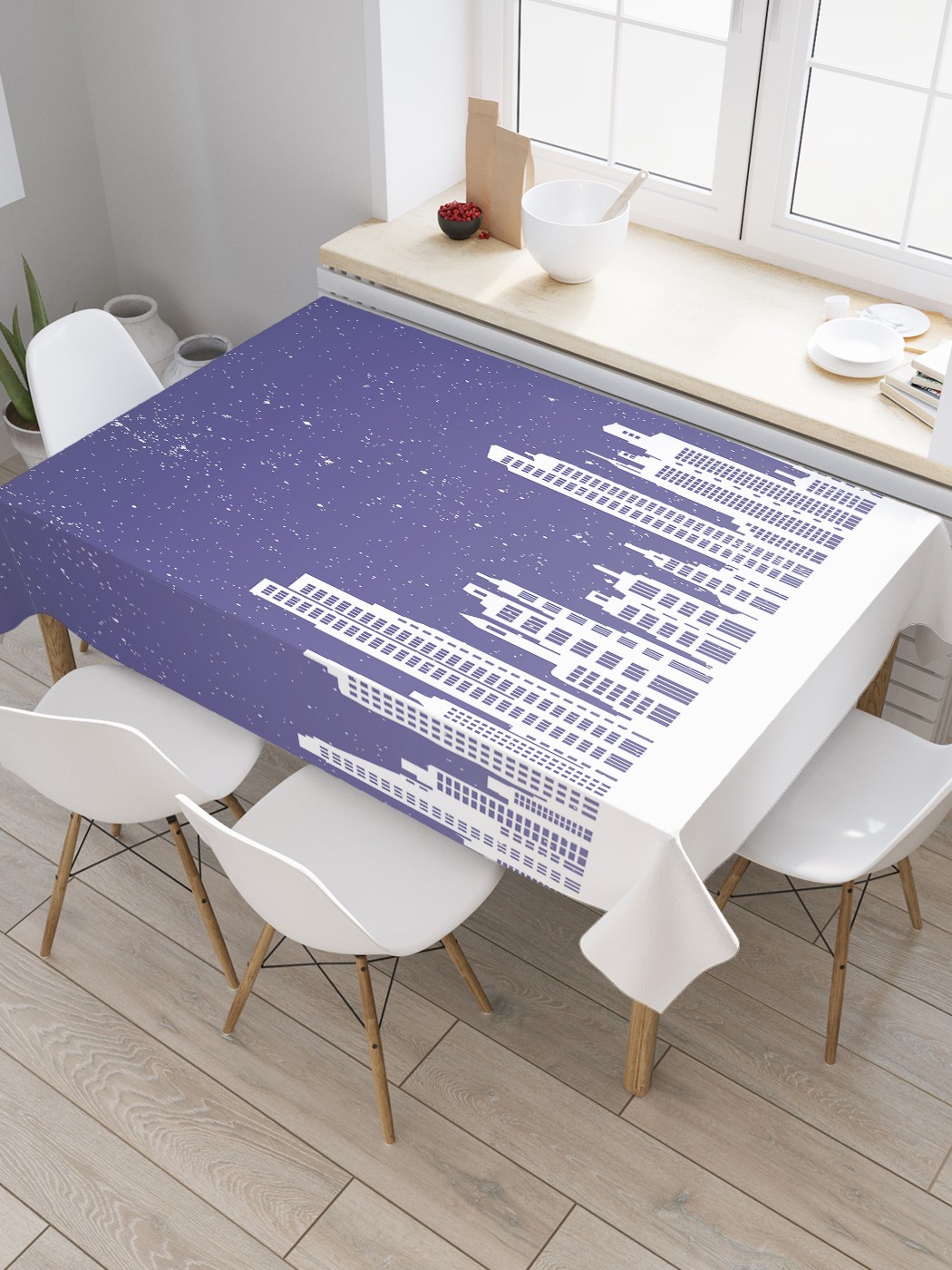 Скатерть прямоугольная JoyArty "Очертания Нью-Йорка" из оксфорда, 180x145 см, Синий, Очертания Нью-Йорка
Скатерть прямоугольная JoyArty "Очертания Нью-Йорка" из оксфорда, 180x145 см, Синий, Очертания Нью-Йорка