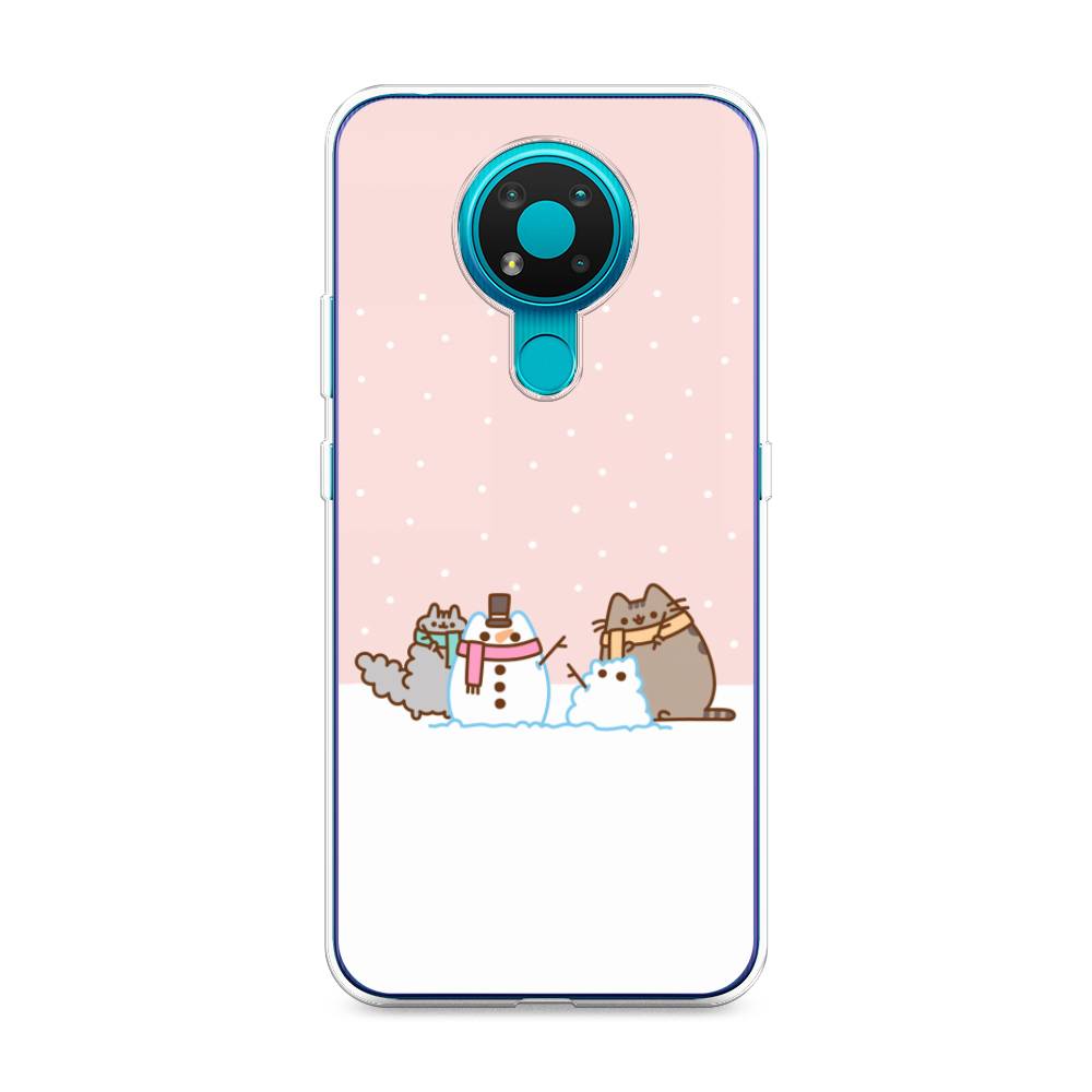 Чехол на Nokia 3.4 "Котики в снегу", Розовый;белый;серый, 123750-5
Чехол на Nokia 3.4 "Котики в снегу", Розовый;белый;серый, 123750-5