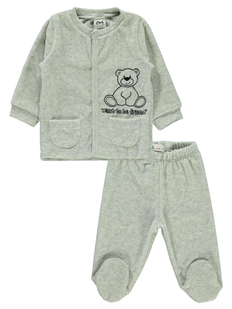Пижама Civil Baby 229582226K21 светло-серый 3-6 мес (доставка из-за рубежа), 229582226K21
Пижама Civil Baby 229582226K21 светло-серый 3-6 мес (доставка из-за рубежа), 229582226K21
