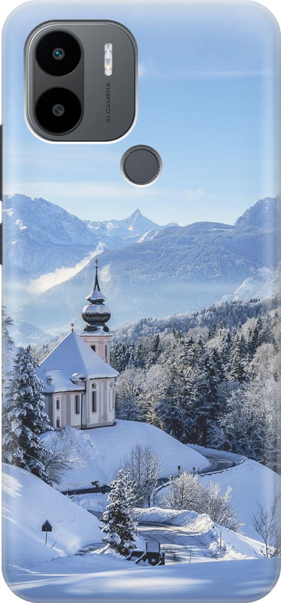 Силиконовый чехол на Xiaomi Redmi A1+ с принтом "Заснеженные горы", Голубой;синий, 158123
Силиконовый чехол на Xiaomi Redmi A1+ с принтом "Заснеженные горы", Голубой;синий, 158123