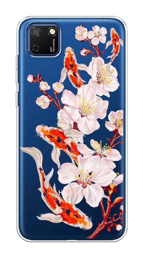 Чехол на Honor 9S, Huawei Y5p "Карпы и сакура", Оранжевый;розовый;бежевый;прозрачный, 6103750-1
Чехол на Honor 9S, Huawei Y5p "Карпы и сакура", Оранжевый;розовый;бежевый;прозрачный, 6103750-1