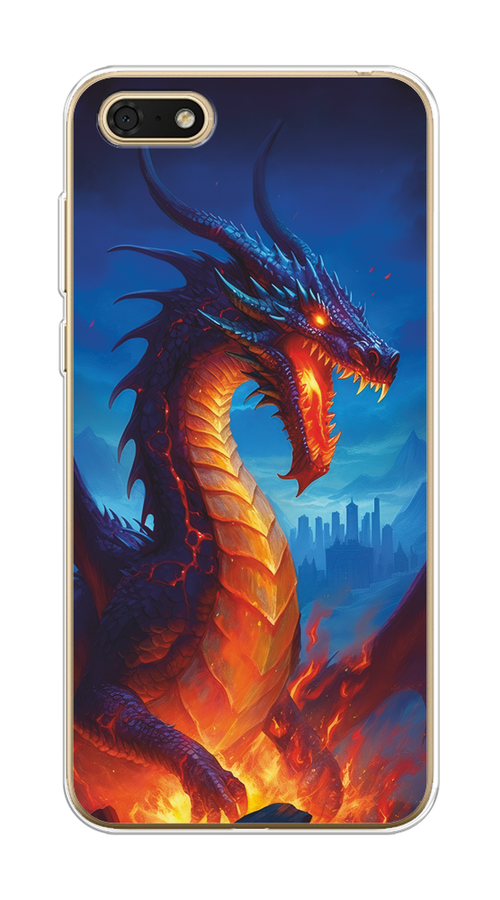 Чехол на Honor 7A/7A Prime/Y5 Prime 2018/Y5 2018 "Дракон над лавой", Оранжевый;коричневый;синий, 6105850-1
Чехол на Honor 7A/7A Prime/Y5 Prime 2018/Y5 2018 "Дракон над лавой", Оранжевый;коричневый;синий, 6105850-1