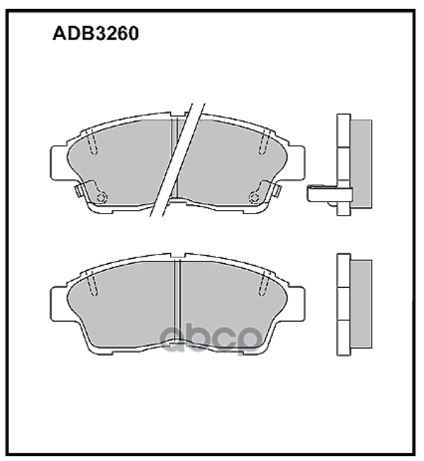 Колодки Передние Toyota Camry(V1020)Corolla E10CelicaRav4 I Adb 3260 ALLIED NIPPON арт. AD
Колодки Передние Toyota Camry(V1020)Corolla E10CelicaRav4 I Adb 3260 ALLIED NIPPON арт. AD