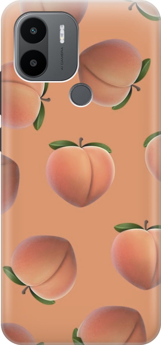 Силиконовый чехол на Xiaomi Redmi A1+ с принтом "Падающие персики", Красный;оранжевый, 158133
Силиконовый чехол на Xiaomi Redmi A1+ с принтом "Падающие персики", Красный;оранжевый, 158133