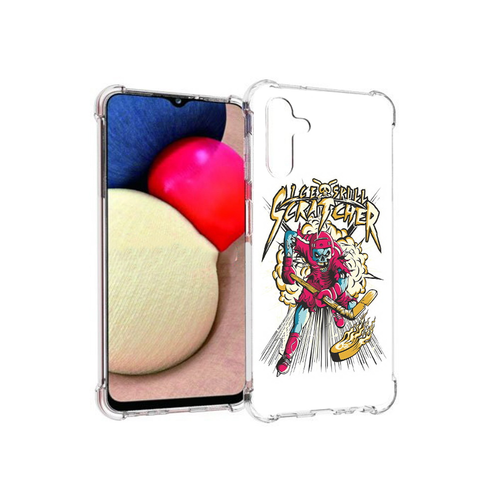 Чехол MyPads Tocco для Samsung Galaxy A13 5G нарисованный скелет хоккеист, Прозрачный, Tocco
Чехол MyPads Tocco для Samsung Galaxy A13 5G нарисованный скелет хоккеист, Прозрачный, Tocco