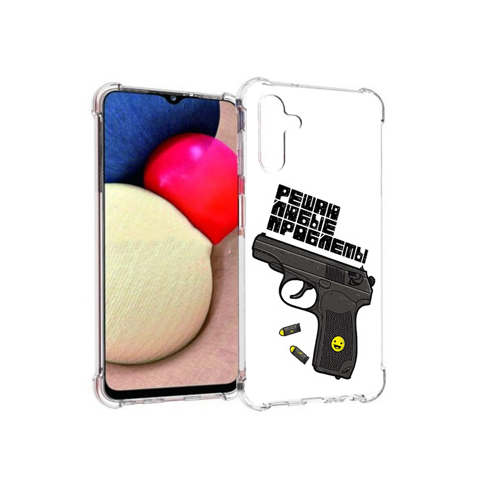Чехол MyPads Tocco для Samsung Galaxy A13 5G пистолет против проблем (PT172412.530.542), Прозрачный, Tocco
Чехол MyPads Tocco для Samsung Galaxy A13 5G пистолет против проблем (PT172412.530.542), Прозрачный, Tocco