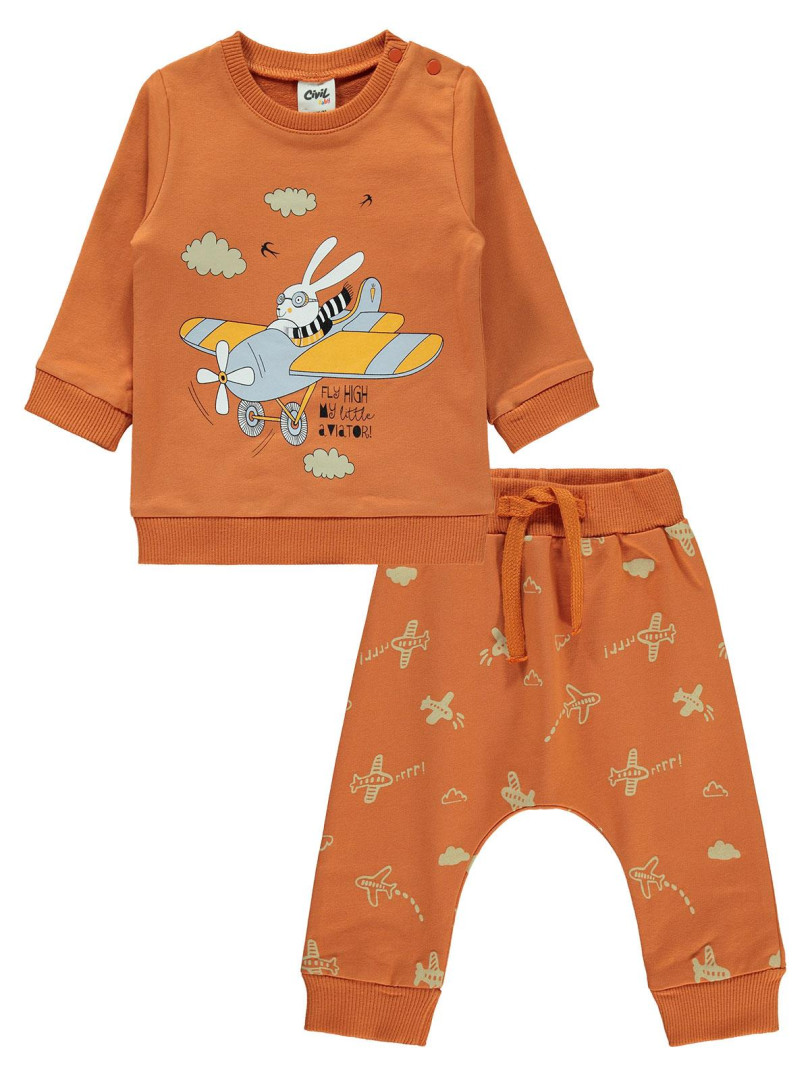 Костюм для малыша Civil Baby 17330E391K21 оранжевый 6-9 мес (доставка из-за рубежа), 17330E391K21
Костюм для малыша Civil Baby 17330E391K21 оранжевый 6-9 мес (доставка из-за рубежа), 17330E391K21