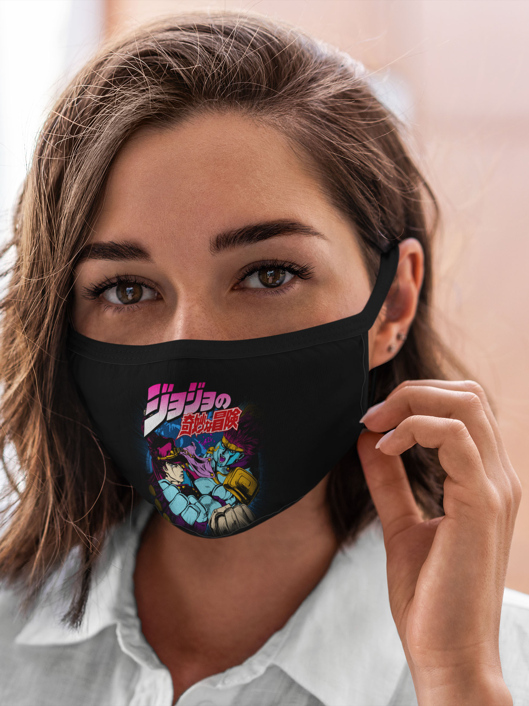 Многоразовая маска унисекс Burnettie Jojo Bizarre Adventure Джотаро Star Platinum Jojos, Разноцветный, Jojo Bizarre Adventure Джотаро Star Platinum Jojos
Многоразовая маска унисекс Burnettie Jojo Bizarre Adventure Джотаро Star Platinum Jojos, Разноцветный, Jojo Bizarre Adventure Джотаро Star Platinum Jojos