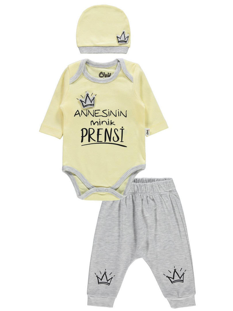Костюм тройка Civil Baby 17D175382Y21 желтый 3-6 мес (доставка из-за рубежа), 17D175382Y21
Костюм тройка Civil Baby 17D175382Y21 желтый 3-6 мес (доставка из-за рубежа), 17D175382Y21