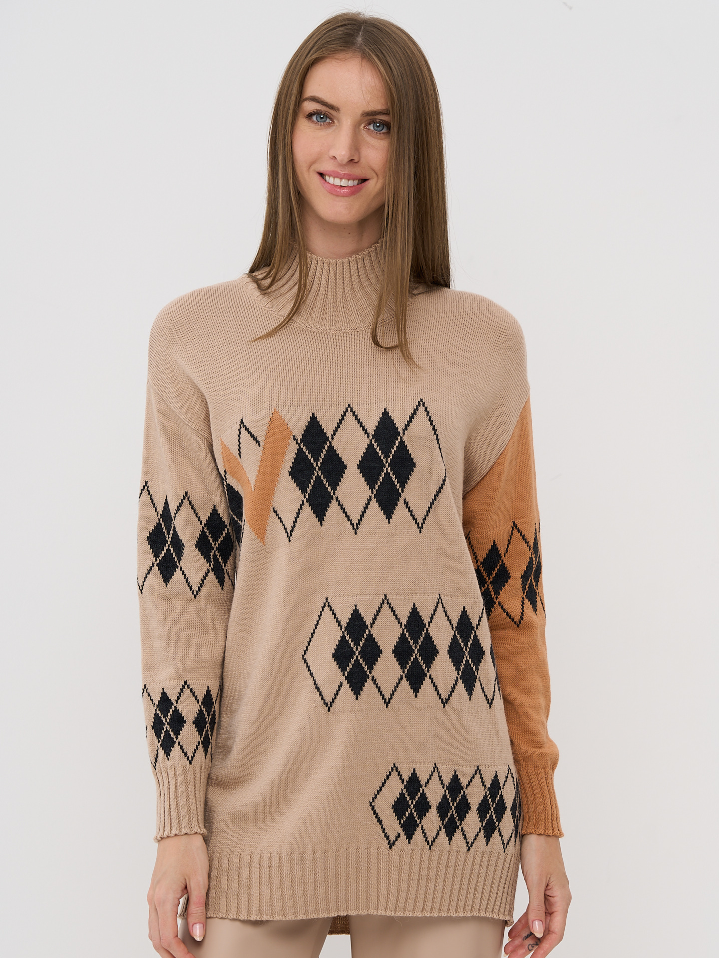 Свитер женский VAY 5232-41102 бежевый 52 RU, 5232-41102 
Свитер женский VAY 5232-41102 бежевый 52 RU, 5232-41102