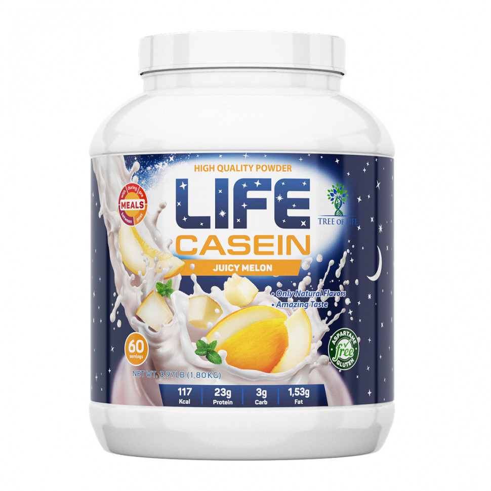 Казеин Tree of Life LIFE Casein 1800 г Juicy melon, Tree of Life LIFE Casein 1800 г Juicy melon
Казеин Tree of Life LIFE Casein 1800 г Juicy melon, Tree of Life LIFE Casein 1800 г Juicy melon