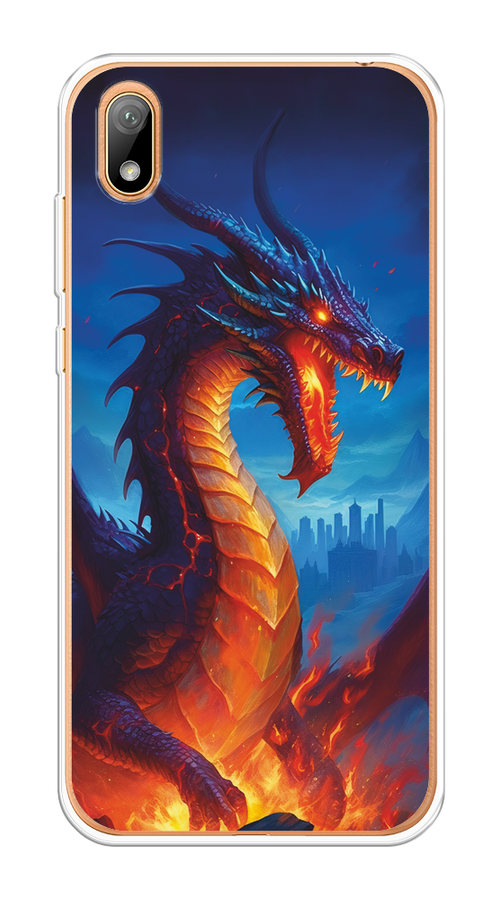 Чехол на Huawei Y5 2019, Honor 8S/8S Prime "Дракон над лавой", Оранжевый;коричневый;синий, 69150-1
Чехол на Huawei Y5 2019, Honor 8S/8S Prime "Дракон над лавой", Оранжевый;коричневый;синий, 69150-1