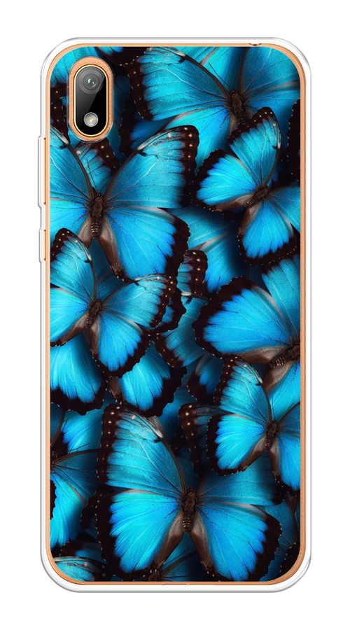 Чехол на Huawei Y5 2019, Honor 8S/8S Prime "Тропическая бабочка 2", Голубой;черный, 69150-1
Чехол на Huawei Y5 2019, Honor 8S/8S Prime "Тропическая бабочка 2", Голубой;черный, 69150-1