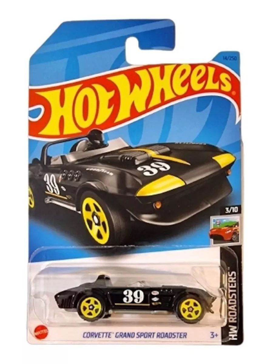 Машинка Hot Wheels легковая машина HKH38 металлическая CORVETTE GRAND SPORT ROADSTER, Черный, HKH38
Машинка Hot Wheels легковая машина HKH38 металлическая CORVETTE GRAND SPORT ROADSTER, Черный, HKH38