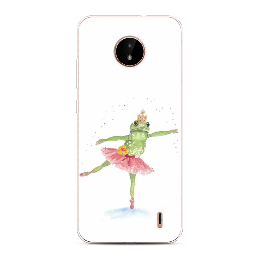 Чехол на Nokia C10"Лягушка-балерина", Зеленый, 124350-4
Чехол на Nokia C10"Лягушка-балерина", Зеленый, 124350-4