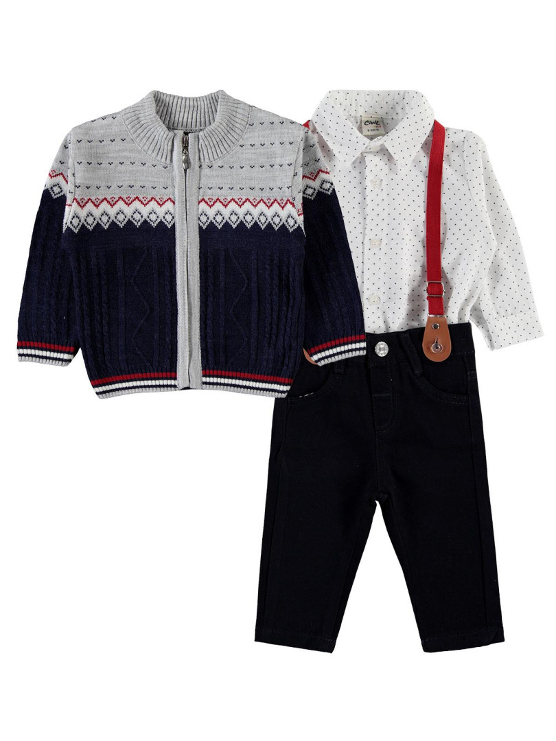 Костюм тройка Civil Baby 171685012K21 темно-синий 6-9 мес (доставка из-за рубежа), 171685012K21
Костюм тройка Civil Baby 171685012K21 темно-синий 6-9 мес (доставка из-за рубежа), 171685012K21