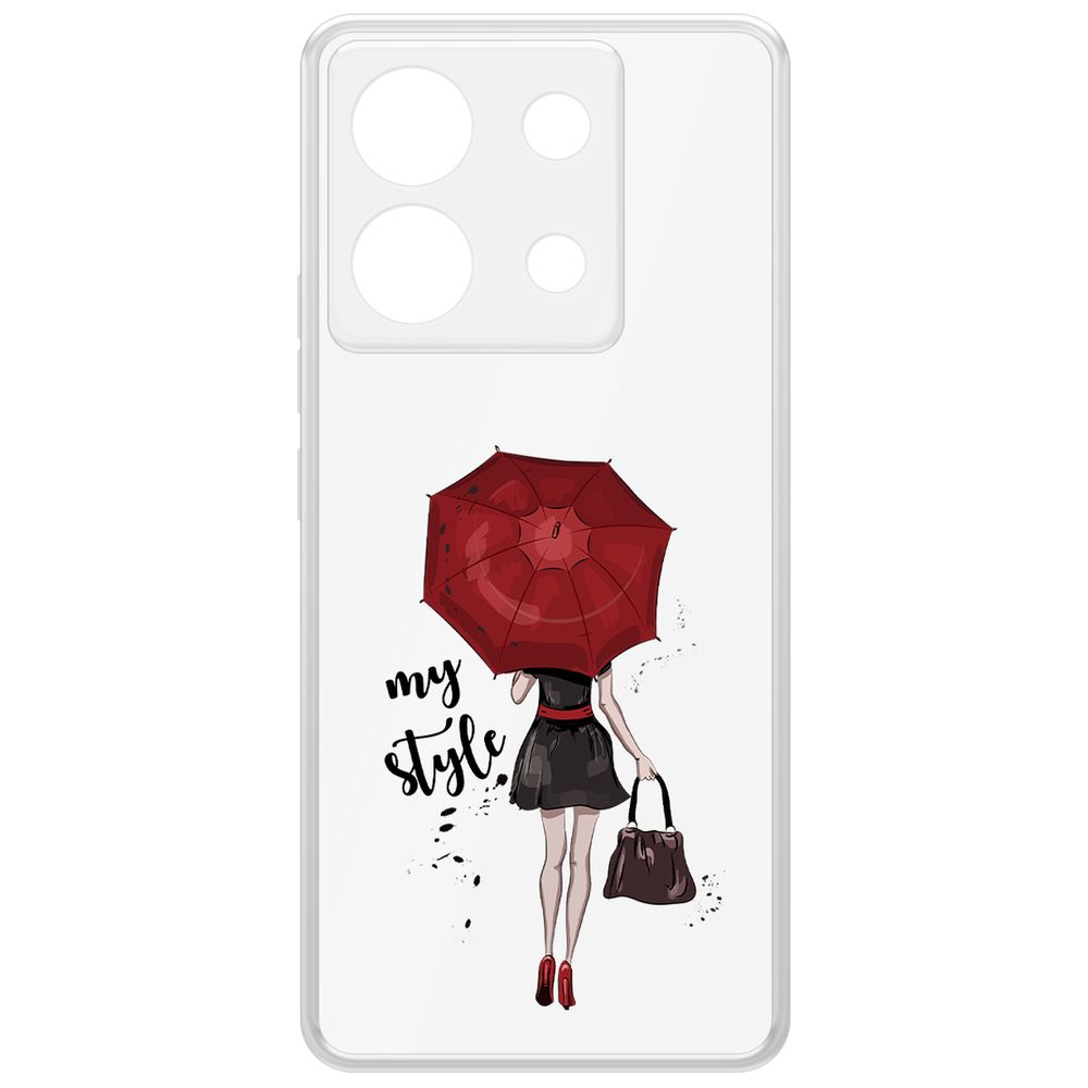 Чехол-накладка Krutoff Clear Case Мой стиль для Xiaomi Redmi Note 13 Pro 5G, Прозрачный
Чехол-накладка Krutoff Clear Case Мой стиль для Xiaomi Redmi Note 13 Pro 5G, Прозрачный