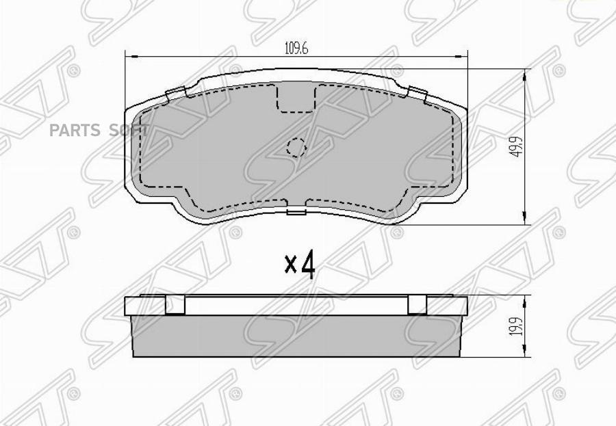 Колодки Тормозные Зад Citroen Jumper 97-/Fiat Ducato 97-/Peugeot Boxer 97- Sat арт. ST-773
Колодки Тормозные Зад Citroen Jumper 97-/Fiat Ducato 97-/Peugeot Boxer 97- Sat арт. ST-773