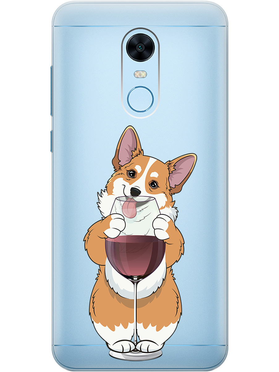 Силиконовый чехол на Xiaomi Redmi 5 Plus с принтом "Корги и бокал" прозрачный, Прозрачный;белый;бордовый, 717097561
Силиконовый чехол на Xiaomi Redmi 5 Plus с принтом "Корги и бокал" прозрачный, Прозрачный;белый;бордовый, 717097561