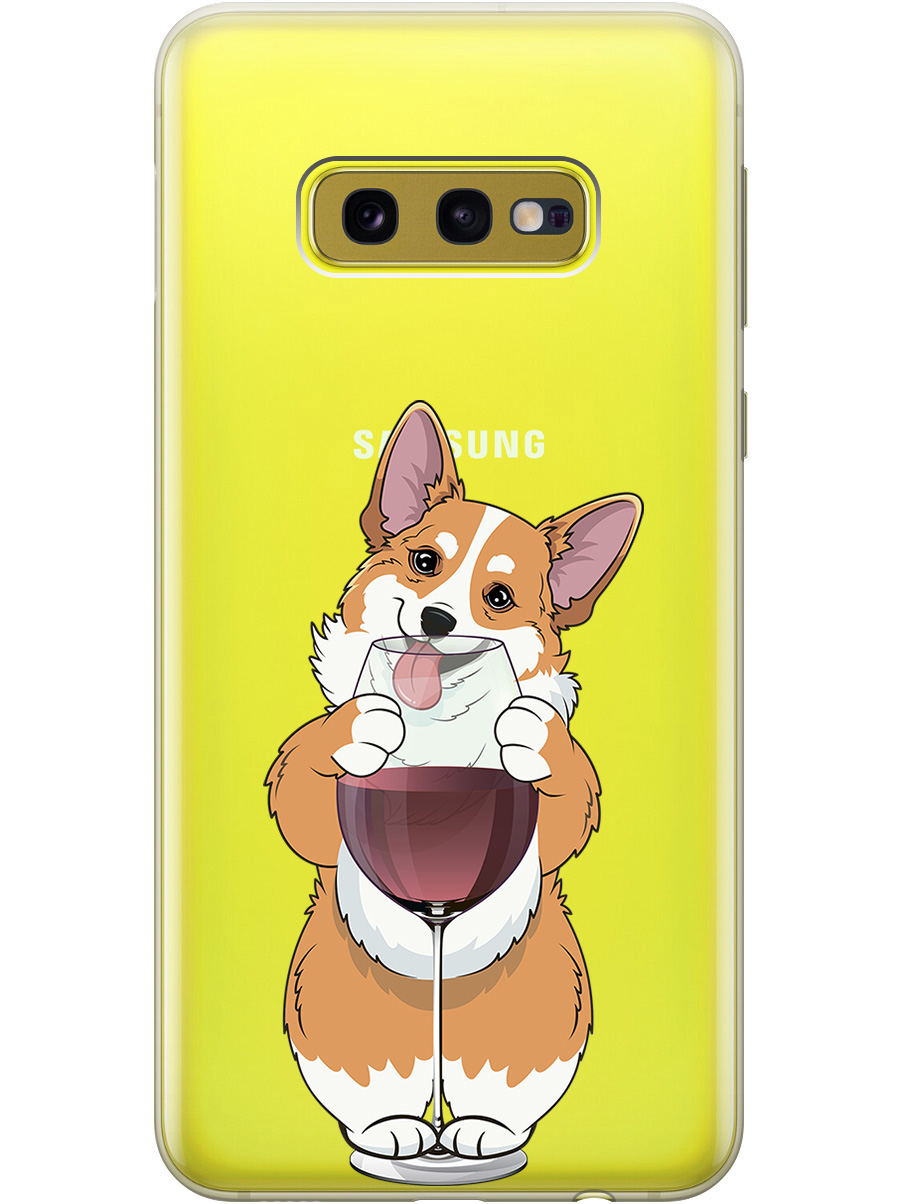 Силиконовый чехол на Samsung Galaxy S10e с принтом "Корги и бокал" прозрачный, Прозрачный;белый;бордовый, 720461261
Силиконовый чехол на Samsung Galaxy S10e с принтом "Корги и бокал" прозрачный, Прозрачный;белый;бордовый, 720461261