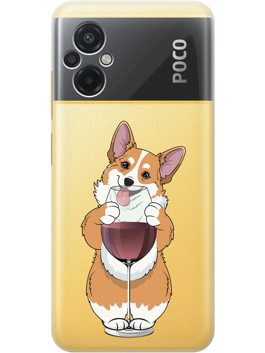 Силиконовый чехол на Xiaomi Poco M5 с принтом "Корги и бокал" прозрачный, Прозрачный;белый;бордовый, 745400961
Силиконовый чехол на Xiaomi Poco M5 с принтом "Корги и бокал" прозрачный, Прозрачный;белый;бордовый, 745400961