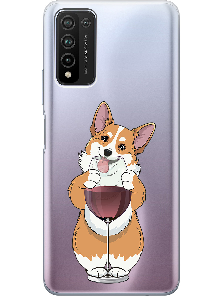 Силиконовый чехол на Honor 10x Lite с принтом "Корги и бокал" прозрачный, Прозрачный;белый;бордовый, 723565561
Силиконовый чехол на Honor 10x Lite с принтом "Корги и бокал" прозрачный, Прозрачный;белый;бордовый, 723565561
