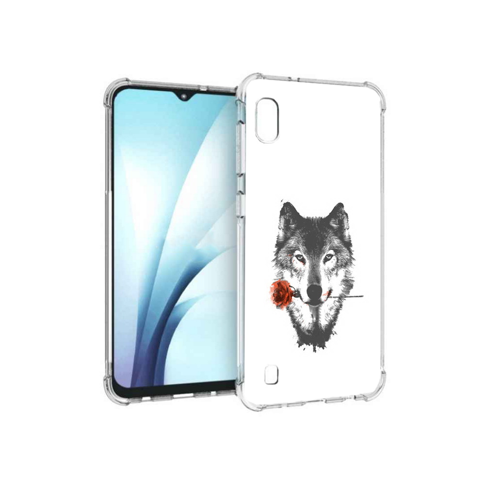 Чехол MyPads Tocco для Samsung Galaxy A10 волк с розой (PT147645.531.270), Прозрачный, Tocco
Чехол MyPads Tocco для Samsung Galaxy A10 волк с розой (PT147645.531.270), Прозрачный, Tocco