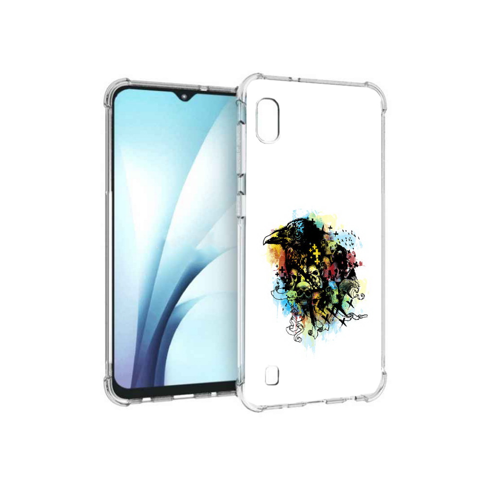 Чехол MyPads Tocco для Samsung Galaxy A10 ворон и черепа (PT147645.531.273), Прозрачный, Tocco
Чехол MyPads Tocco для Samsung Galaxy A10 ворон и черепа (PT147645.531.273), Прозрачный, Tocco