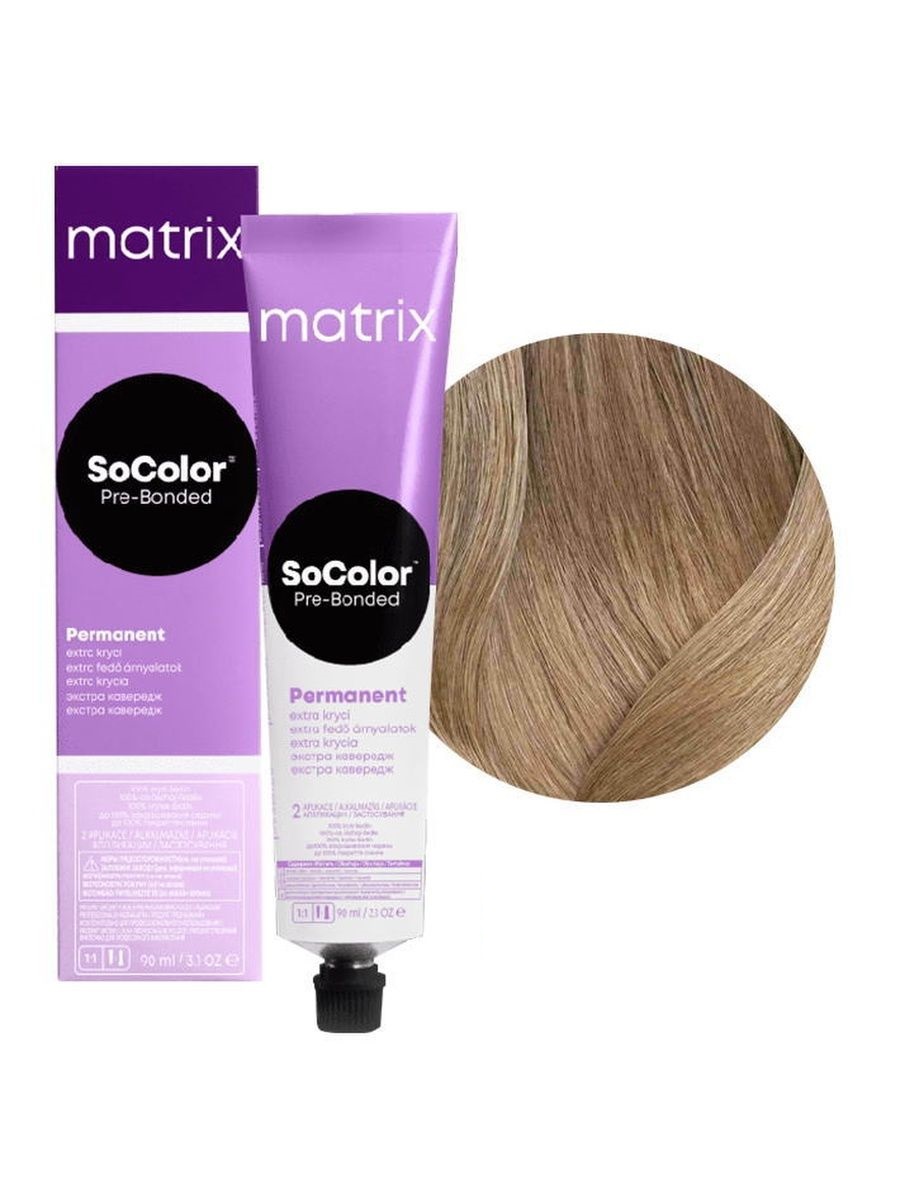 Краска для волос Matrix SoColor Pre-Bonded 509G очень светлый блондин золотистый 90 мл
Краска для волос Matrix SoColor Pre-Bonded 509G очень светлый блондин золотистый 90 мл