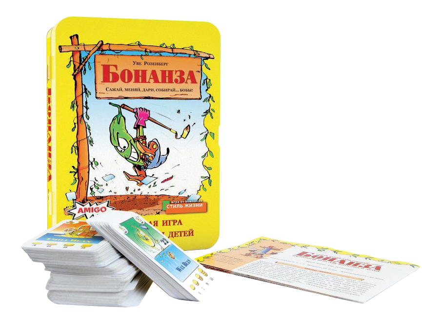 Карточная игра Бонанза Делюкс (Bohnanza Deluxe), Бонанза 
Карточная игра Бонанза Делюкс (Bohnanza Deluxe), Бонанза