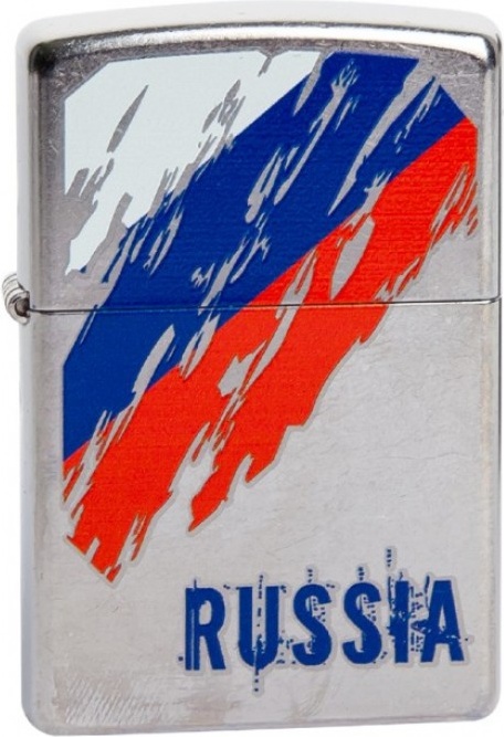 Бензиновая зажигалка Zippo №207 Russia Flag Street Chrome, Серебристый, №207 Russia Flag
Бензиновая зажигалка Zippo №207 Russia Flag Street Chrome, Серебристый, №207 Russia Flag