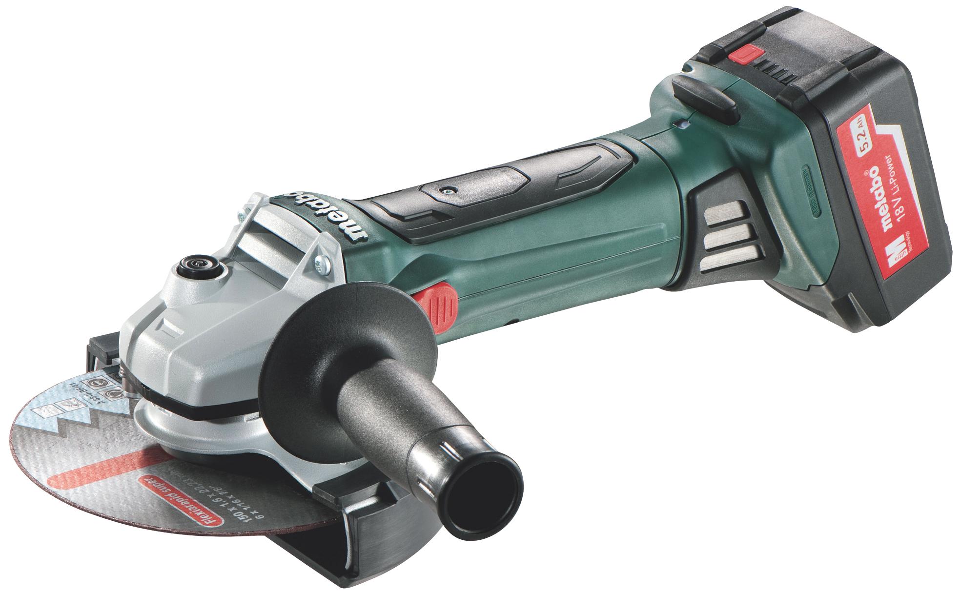 Аккумуляторная угловая шлифовальная машина Metabo W 18 LTX 150 600404650, W 18 LTX 150
Аккумуляторная угловая шлифовальная машина Metabo W 18 LTX 150 600404650, W 18 LTX 150