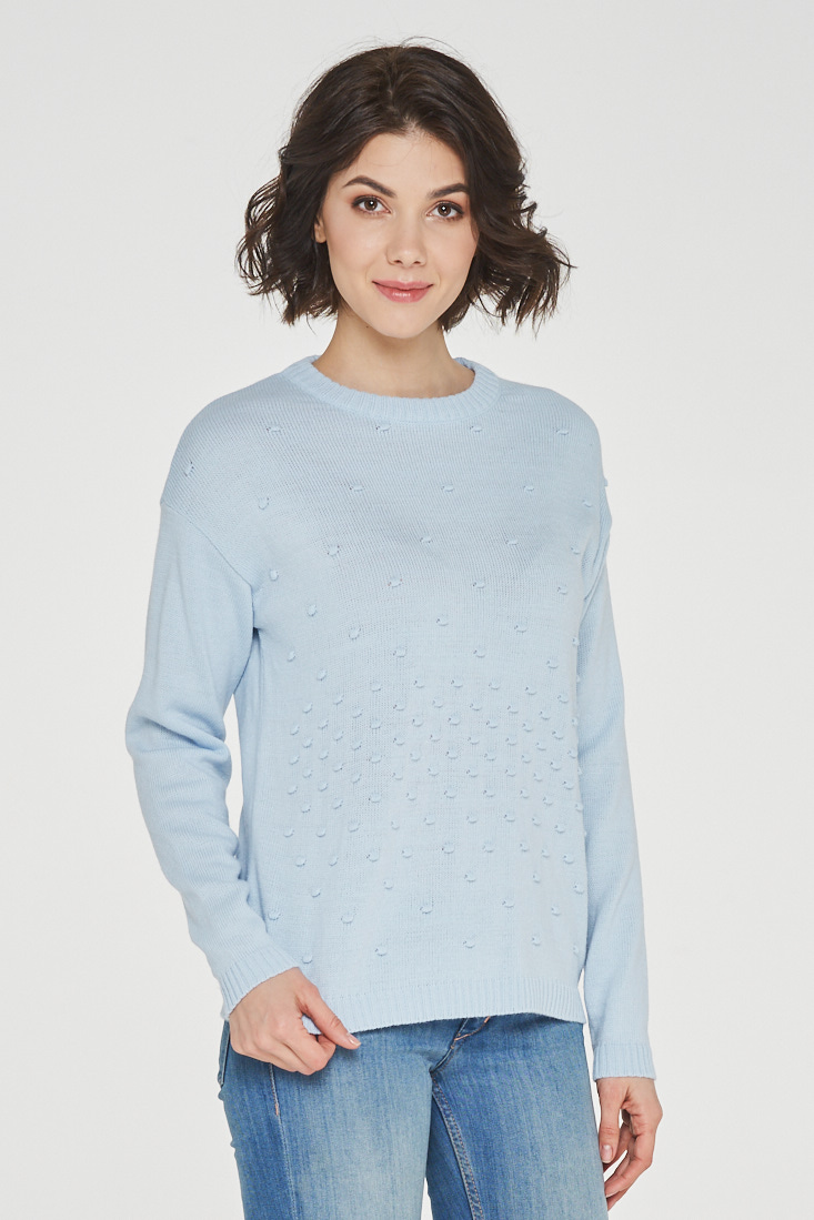 Джемпер женский VAY 192-4973 голубой 48 RU, 192-4973 
Джемпер женский VAY 192-4973 голубой 48 RU, 192-4973