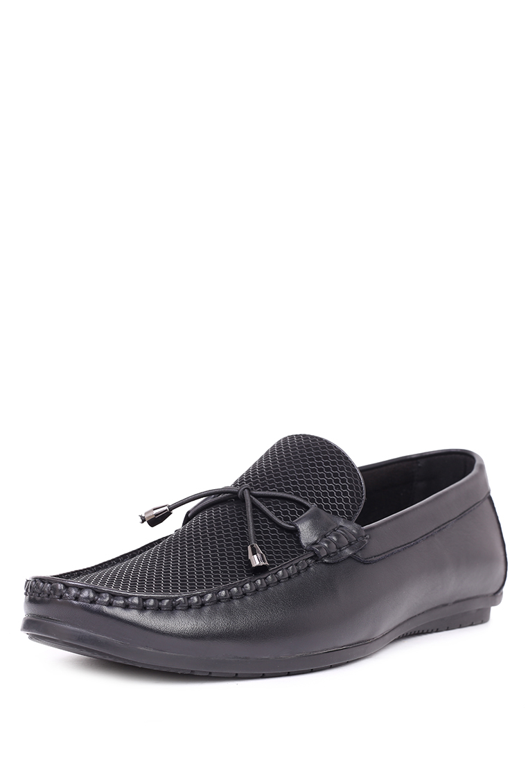 фото Мокасины мужские t.taccardi 02706090 черные 43 ru