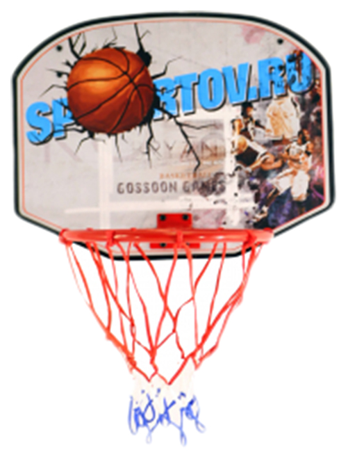 фото Щит баскетбольный с мячом и насосом midzumi
