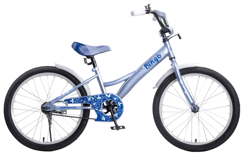 фото Велосипед детский двухколесный navigator bingo вн20189 голубой