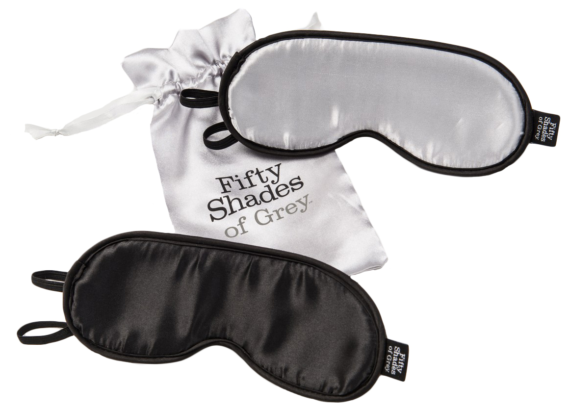 фото Маска love honey shades-of-grey no peeking 2 шт.