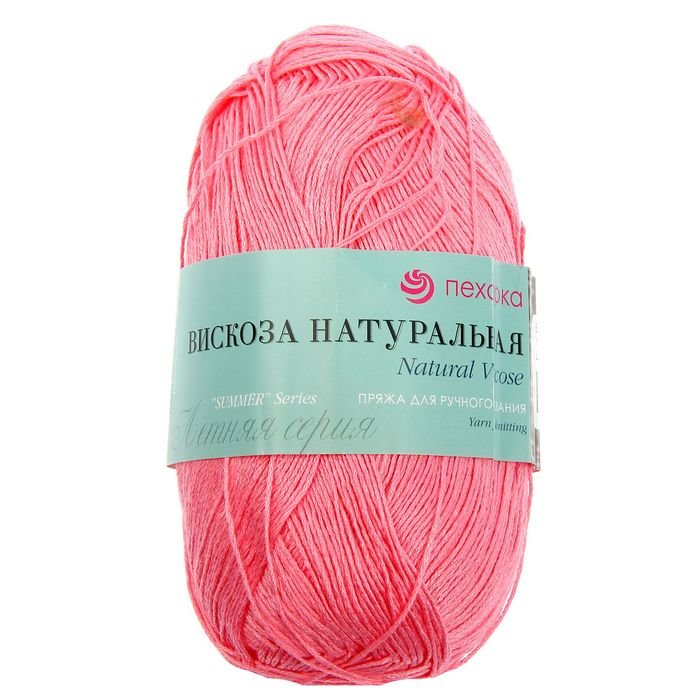 Пряжа Пехорка Вискоза натуральная 100 г, 400 м (100% вискоза) (125 Камелия), 5 мотков, Розовый, Вискоза натуральная
Пряжа Пехорка Вискоза натуральная 100 г, 400 м (100% вискоза) (125 Камелия), 5 мотков, Розовый, Вискоза натуральная