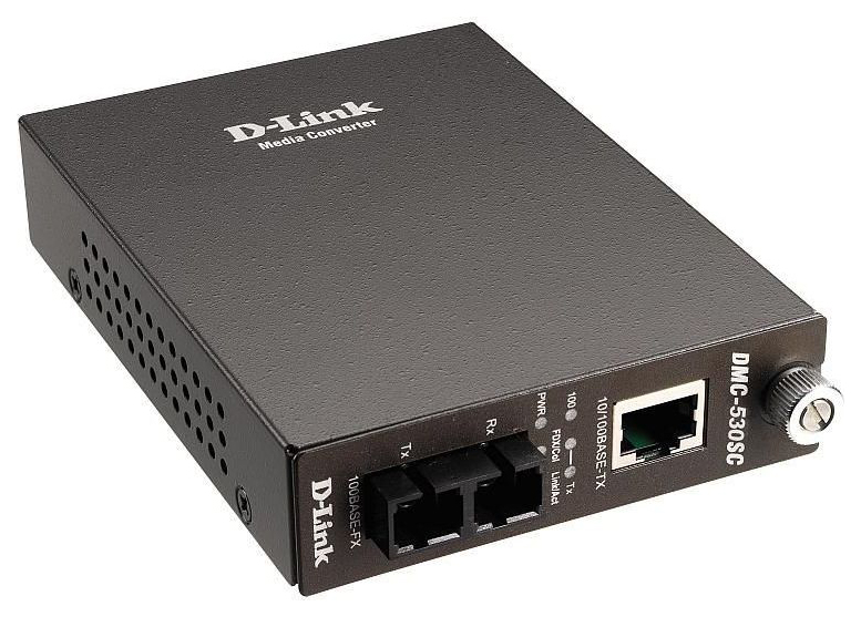 Медиаконвертер D-Link DMC-530SC, DMC-530SC/E
Медиаконвертер D-Link DMC-530SC, DMC-530SC/E