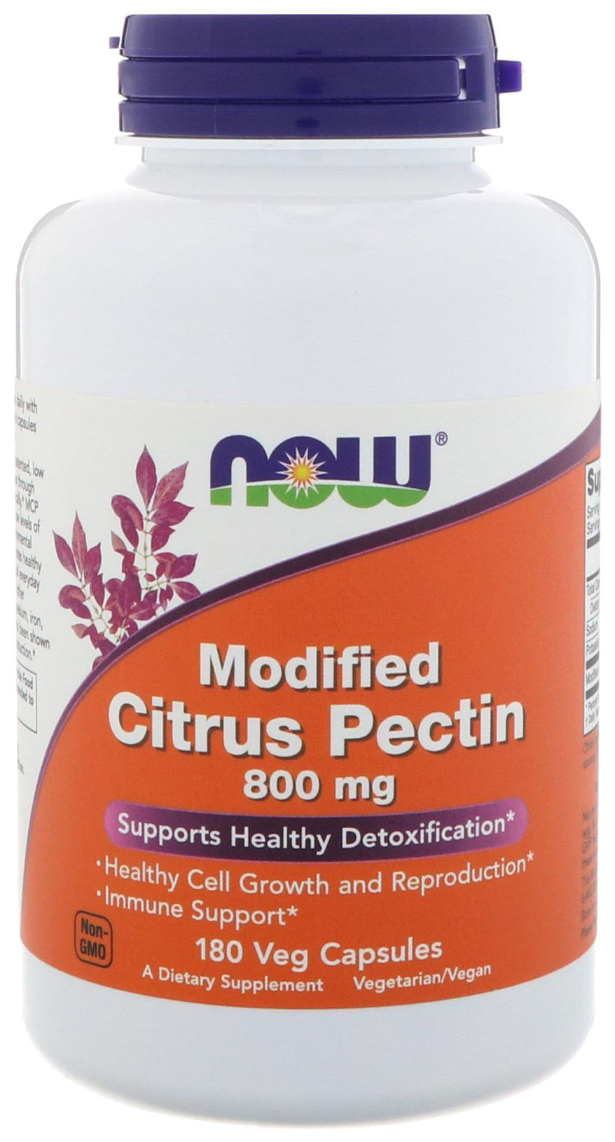 Добавка для иммунитета NOW Modified Citrus Pectin 800 180 капсул, Modified Citrus Pectin
Добавка для иммунитета NOW Modified Citrus Pectin 800 180 капсул, Modified Citrus Pectin