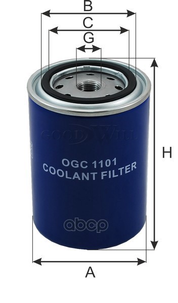 Фильтр Охлаждающей Жидкости Case, Cummins, Euclid, Hitachi Goodwill арт. OGC 1101
Фильтр Охлаждающей Жидкости Case, Cummins, Euclid, Hitachi Goodwill арт. OGC 1101