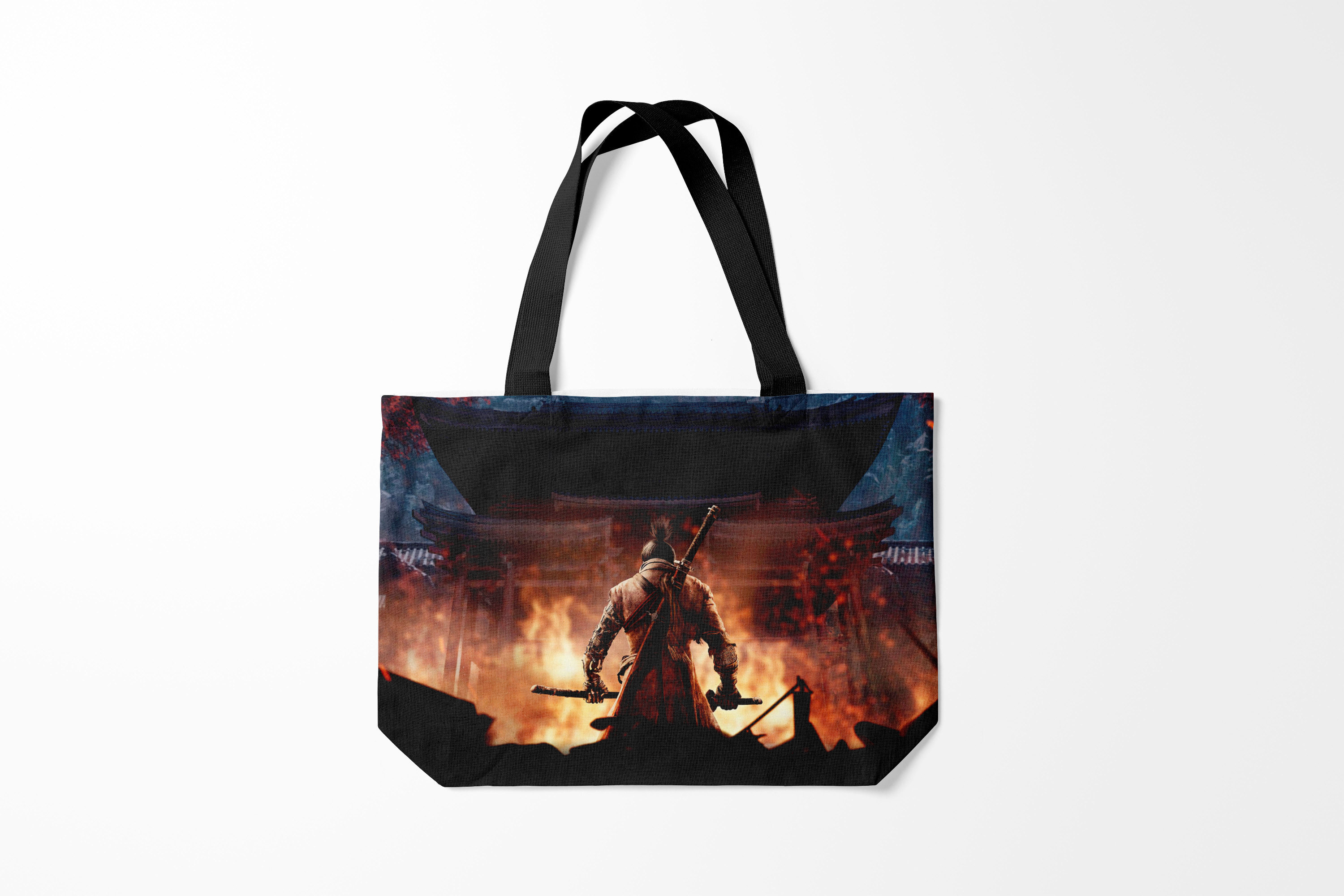 Сумка шoппер унисекс Burnettie Sekiro shadow die twice shadows, синий, Sekiro shadow die twice shadows
Сумка шoппер унисекс Burnettie Sekiro shadow die twice shadows, синий, Sekiro shadow die twice shadows