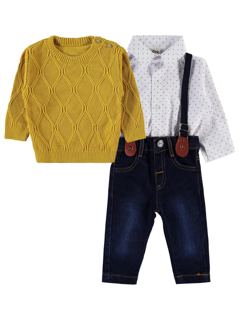 Костюм тройка Civil Baby 171685018K21 оранжевый 6-9 мес (доставка из-за рубежа), 171685018K21
Костюм тройка Civil Baby 171685018K21 оранжевый 6-9 мес (доставка из-за рубежа), 171685018K21
