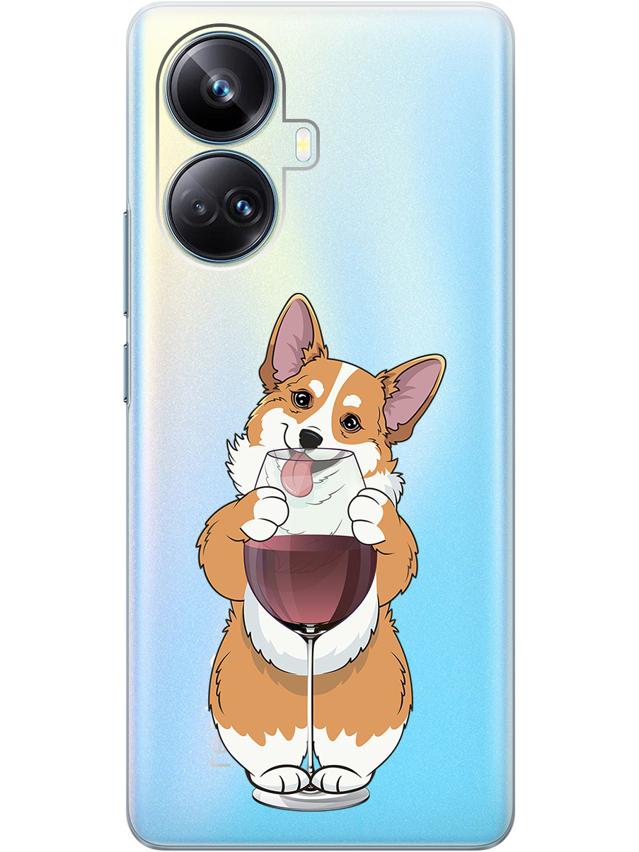 Силиконовый чехол на Realme 10 Pro+ с принтом "Корги и бокал" прозрачный, Прозрачный;белый;бордовый, 768741961
Силиконовый чехол на Realme 10 Pro+ с принтом "Корги и бокал" прозрачный, Прозрачный;белый;бордовый, 768741961