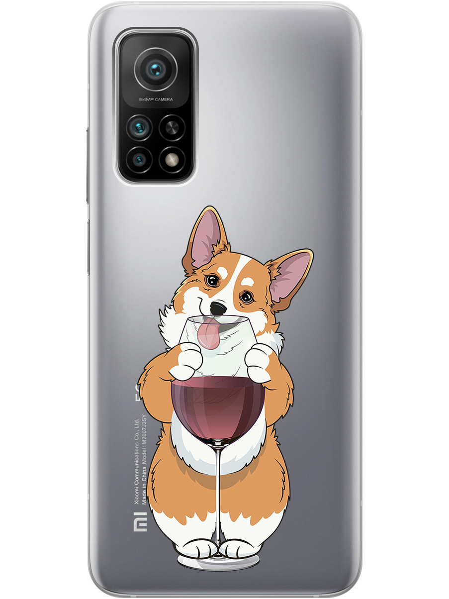 Силиконовый чехол на Xiaomi Mi 10T / 10T Pro с принтом "Корги и бокал" прозрачный, Прозрачный;белый;бордовый, 724124361
Силиконовый чехол на Xiaomi Mi 10T / 10T Pro с принтом "Корги и бокал" прозрачный, Прозрачный;белый;бордовый, 724124361
